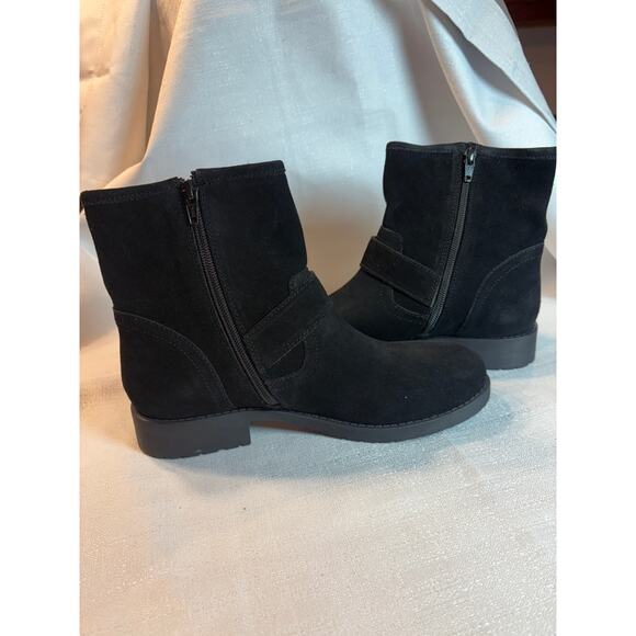 Steve Madden Women Suede Alick Motorcycle Bootie Size 8.5 NWOT - Picture 3 of 11